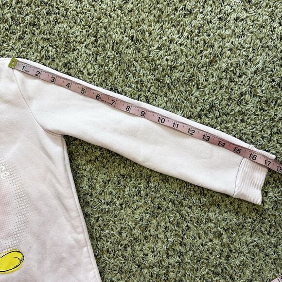 Looney Tunes Pink Tweety Bird "Wittle But Fierce" Hoodie Girls Sz 6X - Picture 6 of 8